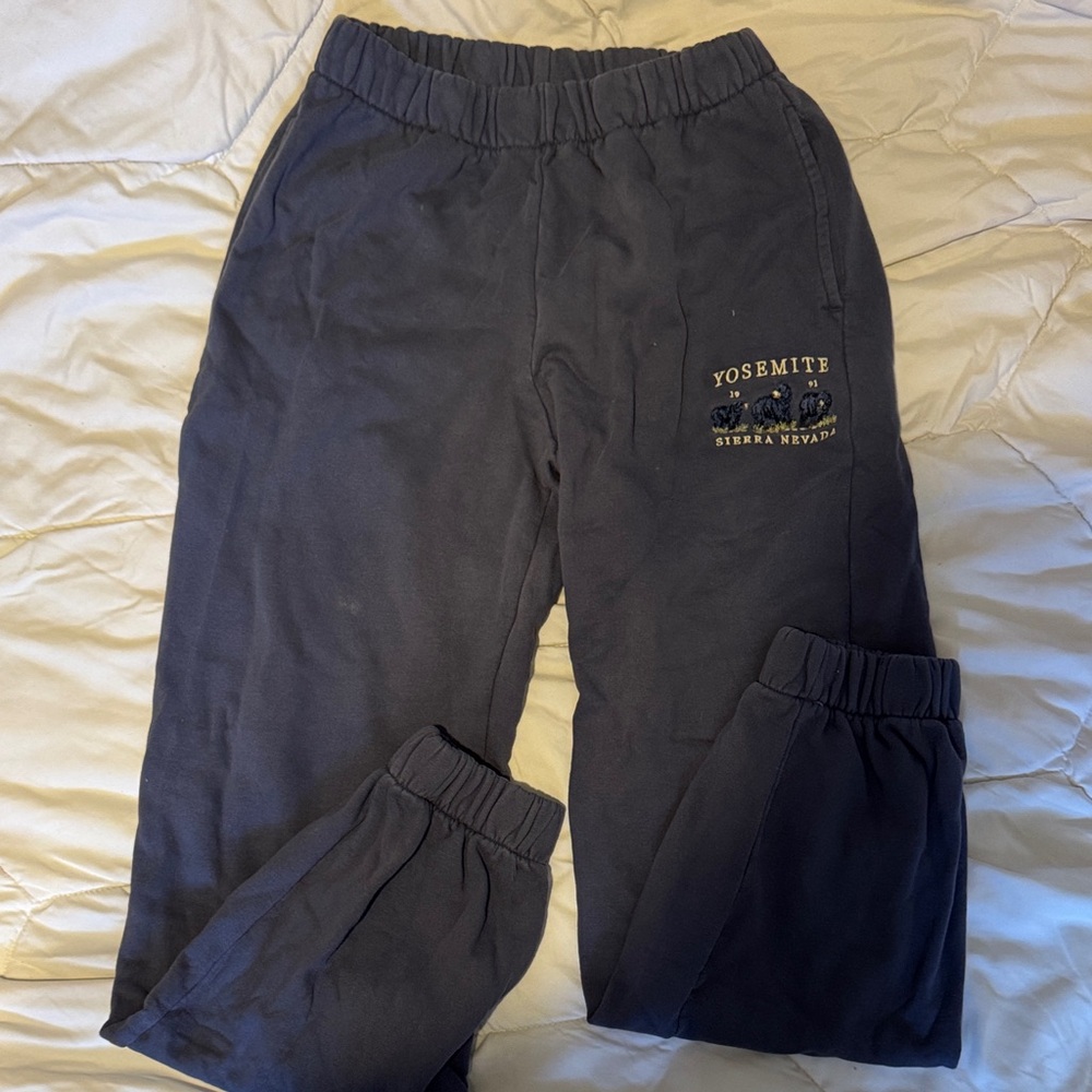 Brandy Melville Dark Blue Joggers